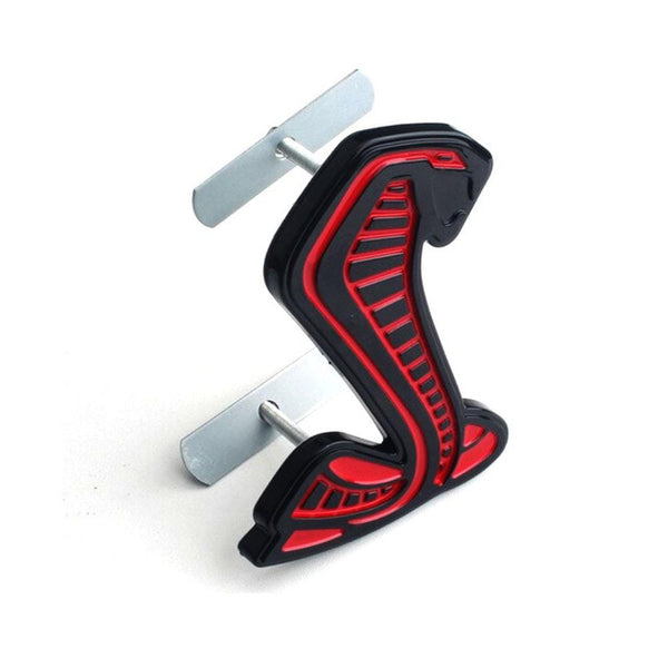Shelby Cobra GT500 style Grille Badge - Red