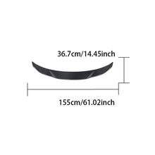 SD Performance Ducktail Carbon Fiber Rear Spoiler for 2024 Ford Mustang S650 GT