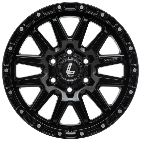 Lenso Marvel Wheel Satin Black