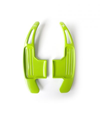Grabber Lime Aluminium Paddle Shifters - Mustang (15-23)