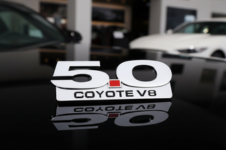 Mustang 5.0 Coyote V8 Grille Badge
