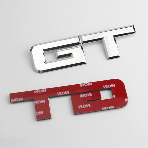 Mustang (15-23) GT Metal Decklid Badge - Matte Black