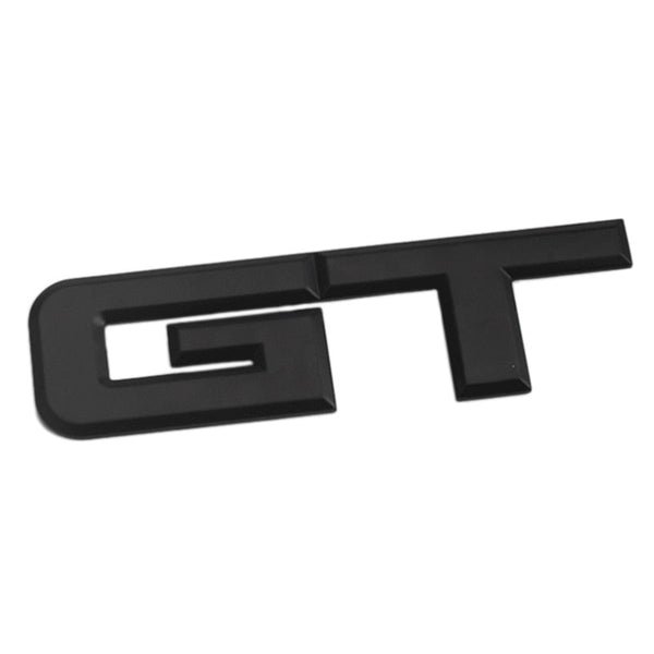 Mustang (15-23) GT Metal Decklid Badge - Matte Black