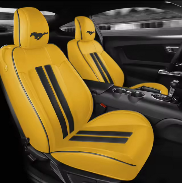 Mustang (15-25) Custom Leather Seat Cover Set