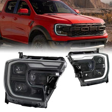 VLAND Full LED Headlights w/Sequential For Ford Ranger PX T9 2022-2026