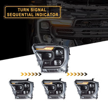 VLAND Full LED Headlights w/Sequential For Ford Ranger PX T9 2022-2026