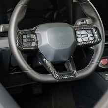 Ford Mustang s650 FO 2024+Carbon Fiber Look Steering Wheel Trim Cover