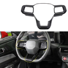 Ford Mustang s650 FO 2024+Carbon Fiber Look Steering Wheel Trim Cover