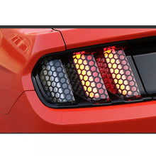 Mustang FM 2015-2017 Honeycomb Taillight Rear Lamp Light Decals