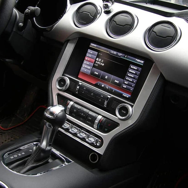 Mustang 2015-23 Silver (matte) Central Control Media Surround Cover (coming soon)