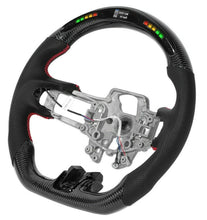 LED Sport Carbon w Nappa Steering Wheel for Ford Mustang 2015-23 Models