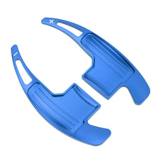 Mustang (2015-23) Aluminium Paddle Shifters (Blue Satin)
