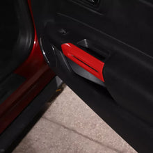 Red Door Handle Cover Set Mustang (15-26)