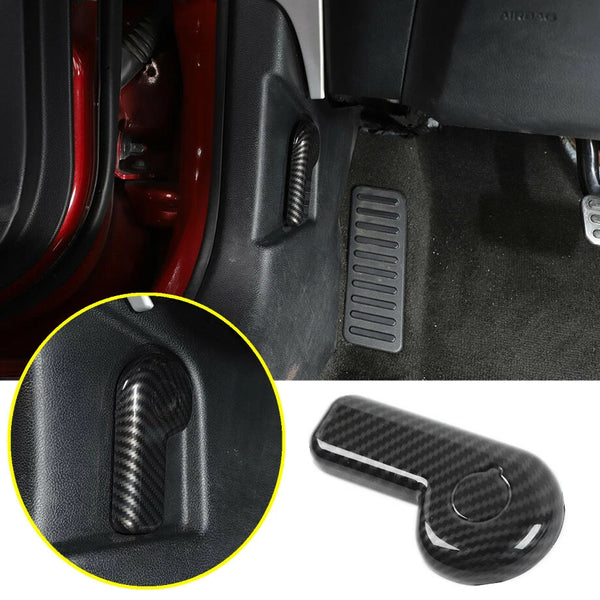 Carbon look Bonnet Lever Cover Mustang - (2015-23)(Coming Soon)