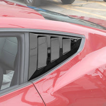 Mustang 2024+ Performance Black Gloss Qtr Window Louvers