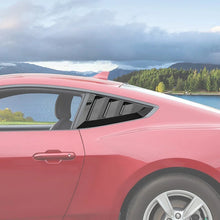 Mustang 2024+ Performance Black Gloss Qtr Window Louvers