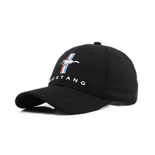 Load image into Gallery viewer, Mustang Classic Tribar Logo Cap - Black
