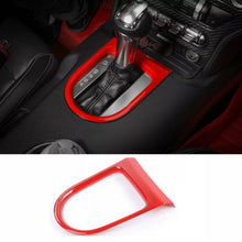 Red ABS Gear Shift Panel Covers Mustang (15-23)