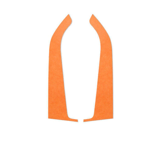 Orange Alcantara Door Panel Trim - Mustang (15-23)
