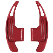 Red Aluminium Paddle Shifters Mustang (15-23)