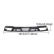 SD Performance Carbon Fiber Rear Bumper Diffuser for Ford Mustang 2018-19