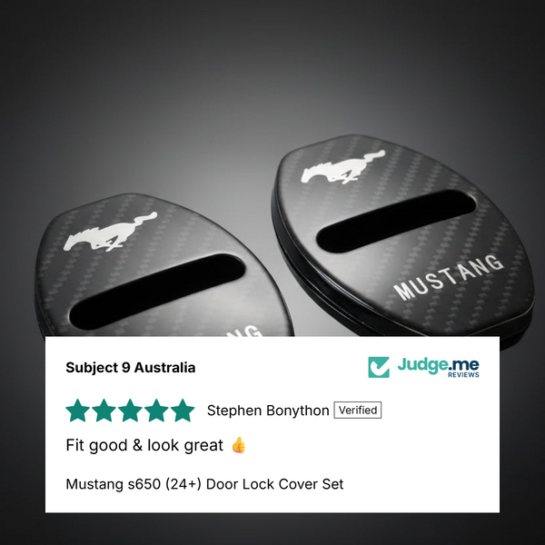 Mustang s650 (24+) Door Lock Cover Set