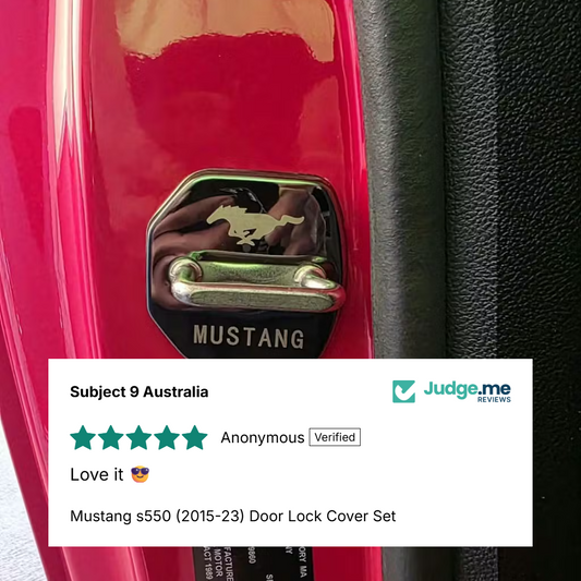 Mustang s550 (2015-23) Door Lock Cover Set
