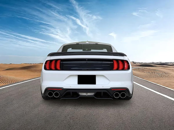 Speed Demon Rear Diffuser Foil Valance Kit - Mustang FN (18-23)