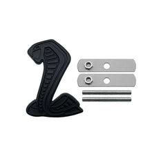 Shelby Cobra GT500 style Grille Badge - Black