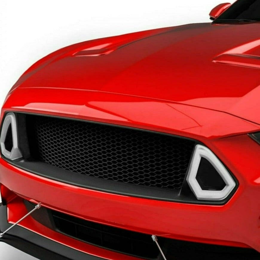 Mustang (18-23) RTR Style DRL LED Mesh Grille