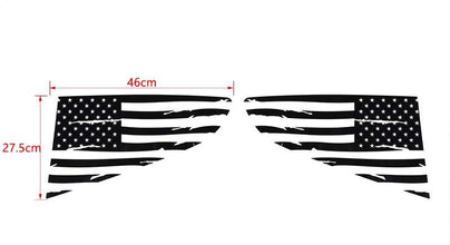 Mustang America Window Decal