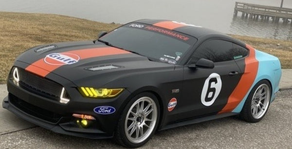 Mustang FM (15-17) Yellow Head light Vinyl Tint Kit