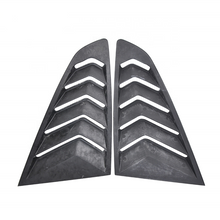 Load image into Gallery viewer, Mustang (15-23) 100% Carbon Shark Fin Quarter Window Louvers
