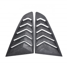 Mustang (15-23) 100% Carbon Lambo Fin Quarter Window Louvers