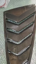 Mustang (15-23) 100% Carbon Lambo Fin Quarter Window Louvers