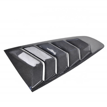Mustang (15-23) 100% Carbon Lambo Fin Quarter Window Louvers