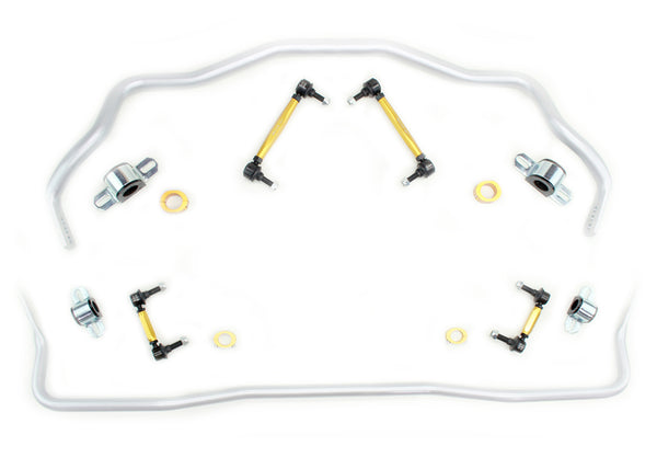 WHITE LINE Front and Rear Sway Bar Vehicle Kit (Mustang GT/EcoBoost 2015+)