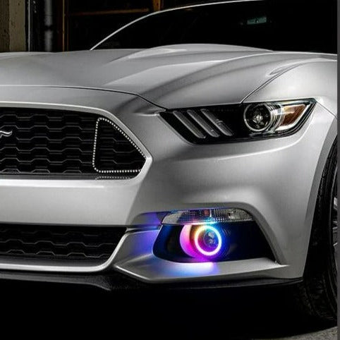 Mustang 2015-17 Dynamic RGBW FOG Halo Kit