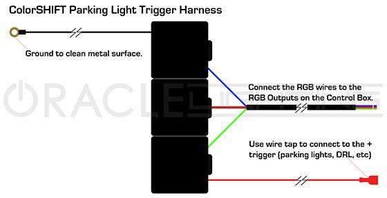 ORACLE AUTOMATIC DRL COLORSHIFT® HARNESS