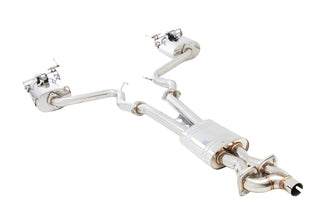 XFORCE Twin 2.5in Cat-Back Exhaust w/Varex Mufflers (Mustang GT 2015-17)