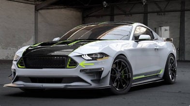 Mustang FN (18-23) Aero RTR Style Grille Inserts