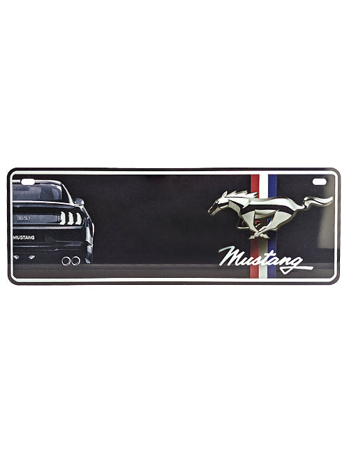 FORD MUSTANG CAR REAR VIEW NUMBER PLATE