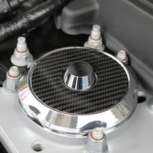 Mustang (2015-23) 5.0L Chrome Strut Covers with Carbon Inserts
