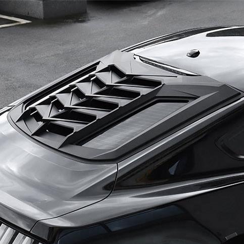 Lambo Style Rear Louver - Gloss Black (Mustang 2015-23) - coming soon