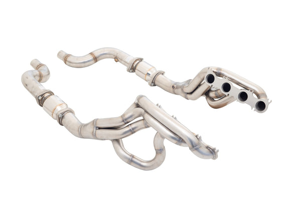 XFORCE 1-7/8in Stainless Header and 3in Metallic Cat Kit (Mustang GT 2018+)