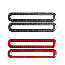 Mustang (15-23) Red Carbon Look Door AC Cover