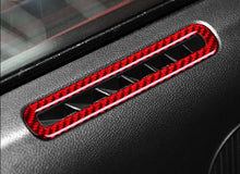 Load image into Gallery viewer, Mustang (15-23) Red Carbon Look Door AC Cover

