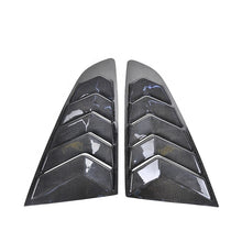 Mustang (15-23) 100% Carbon Lambo Fin Quarter Window Louvers
