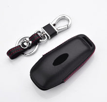 Load image into Gallery viewer, Mustang 15-17 Handcrafted Leather FOB Case (3 Button)
