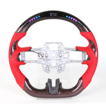 Mustang Reflective Carbon Steering Wheel w Nappa